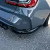 BMW G80 M3  2021-Present prepreg dry Carbon Fiber rear corner extensions (Unitexclusives) — thumbnail 4