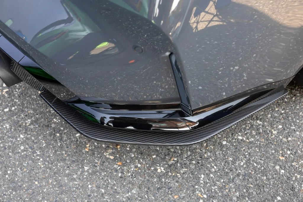 BMW G80 M3  2021-Present prepreg dry Carbon Fiber rear corner extensions (Unitexclusives) — image 5 of 5