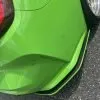 BMW G80 M3  2021-Present prepreg dry Carbon Fiber rear corner extensions (Unitexclusives) — thumbnail 2