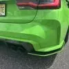 BMW G80 M3  2021-Present prepreg dry Carbon Fiber rear corner extensions (Unitexclusives) — thumbnail 3