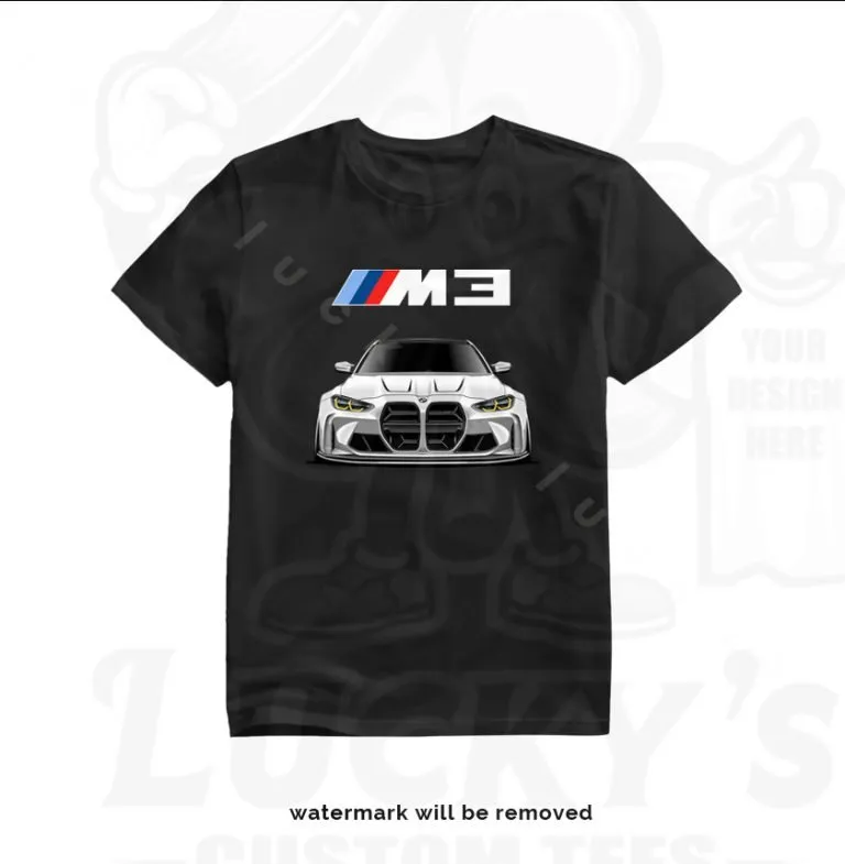 Money Can't Buy Happiness But It Can Buy A BMW M3.. T-Shirt - White BMW