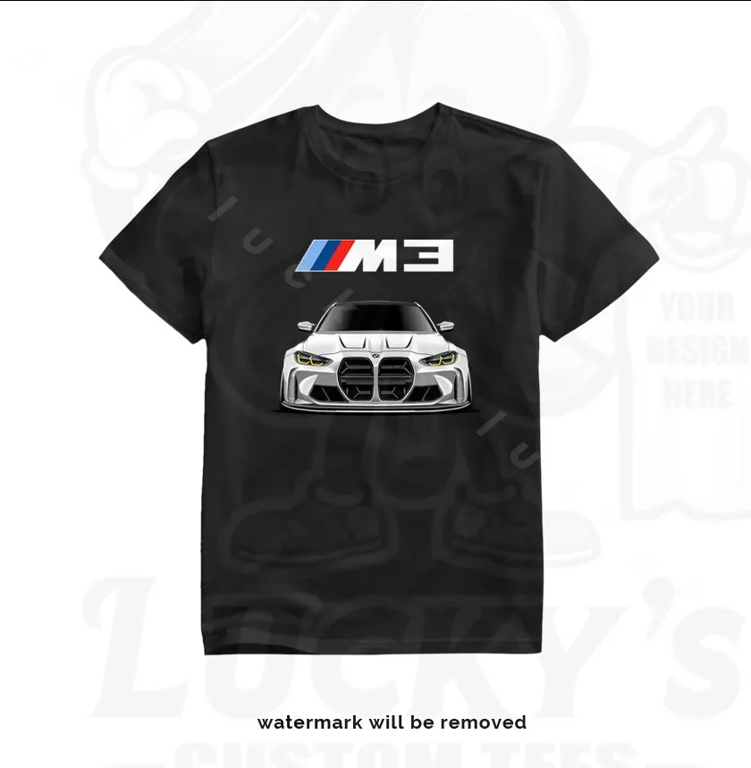 Money Can't Buy Happiness But It Can Buy A BMW M3.. T-Shirt - White BMW — image 1 of 2