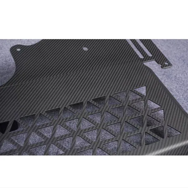 BMW G80/G81/G82/G83/G87 Carbon Fiber Skid Plate Oil Cooler Guard — image 6 of 6
