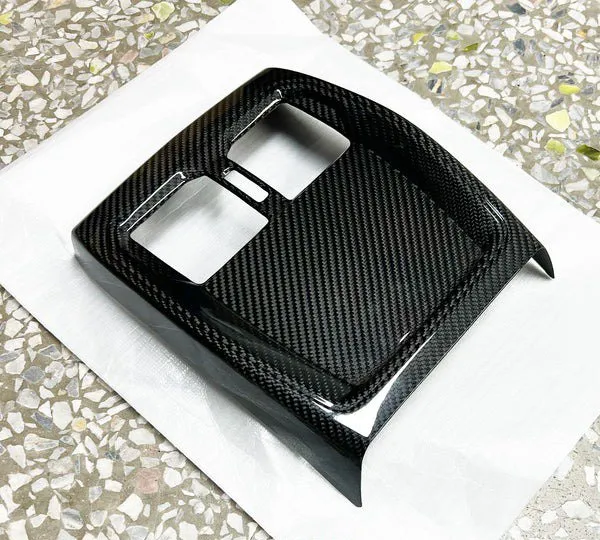 BMW G83 G87 Carbon Fiber Rear Aircon Vents Cover — image 3 of 4
