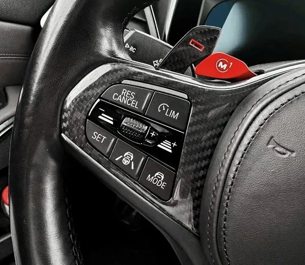 BMW G80/G81/G82/G83/G87 Carbon Fiber Paddle Shifters — image 4 of 4
