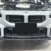 BMW G87 M2 CS Style Prepreg Dry Carbon Fiber Front Grille – Gloss Finish — thumbnail 2