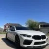 2022 BMW M8 front lip M8 F91 F92 F93 8 Series — thumbnail 1