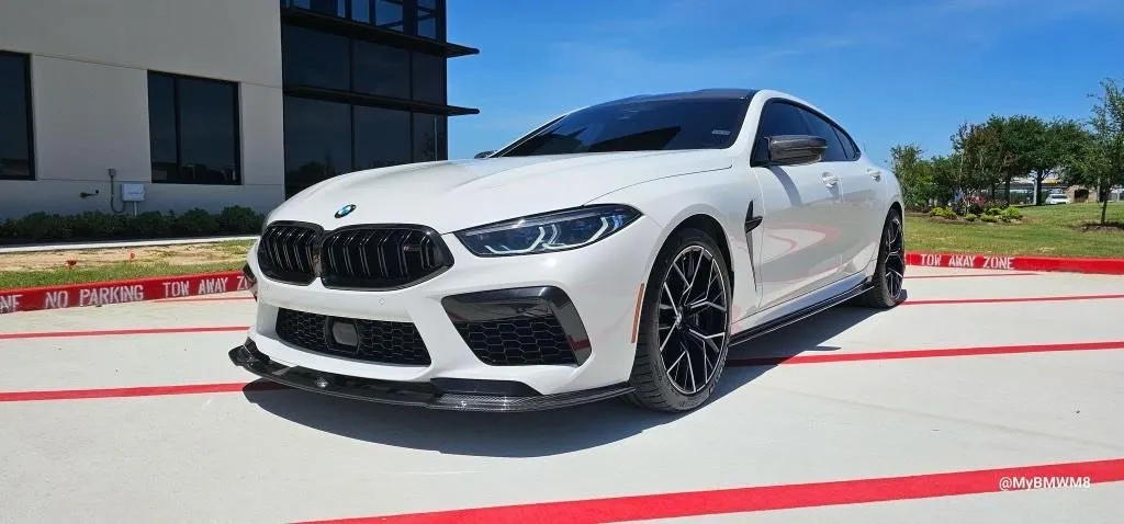 2022 BMW M8 front lip M8 F91 F92 F93 8 Series — image 3 of 4