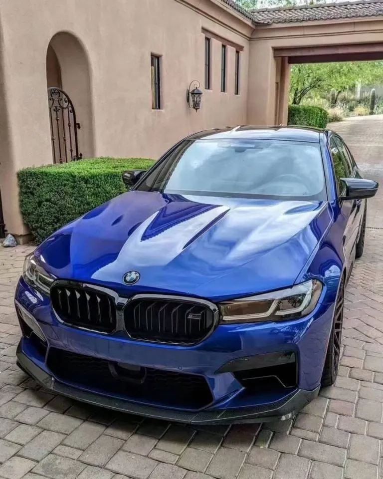 BMW F90 M5 MP Style Carbon Fiber Front Splitter LCI