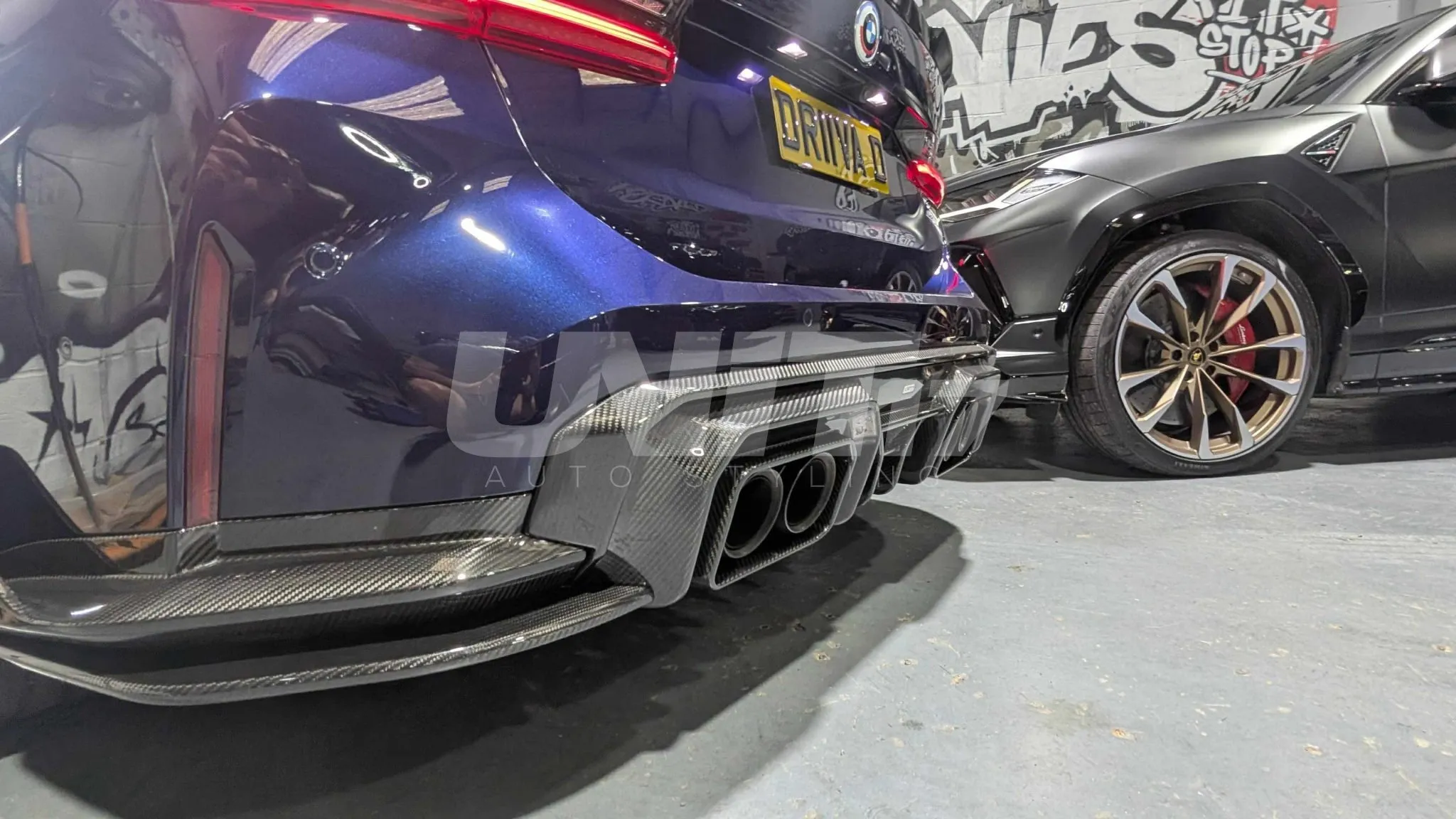BMW G80 G82 M3 M4 3 piece diffuser in prepreg dry carbon fiber with gloss finish *UNIT EXCLUSIVE*- D3 - Image 6