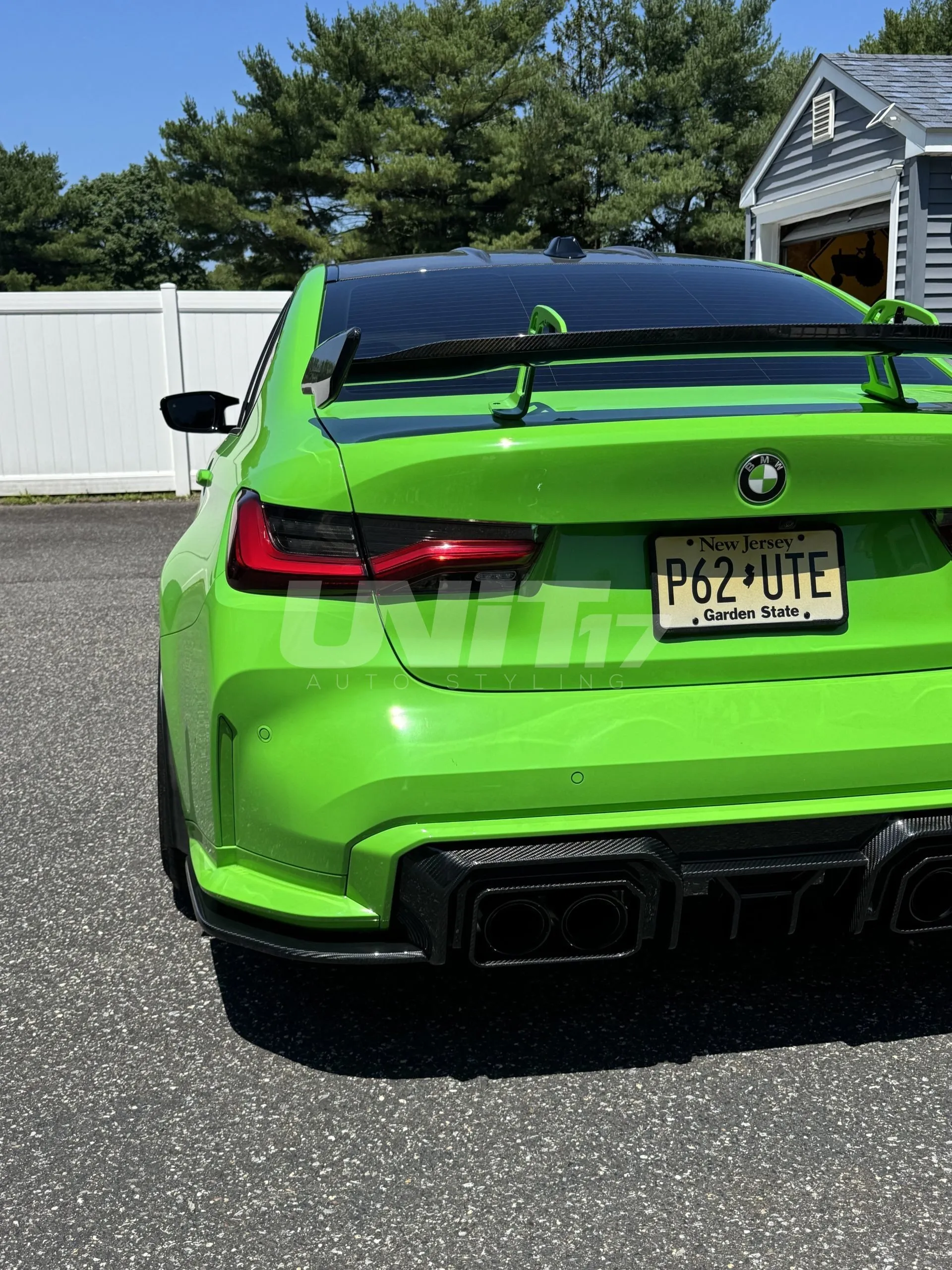 BMW G80 G82 M3 M4 3 piece diffuser in prepreg dry carbon fiber with gloss finish *UNIT EXCLUSIVE*- D3 - Image 7