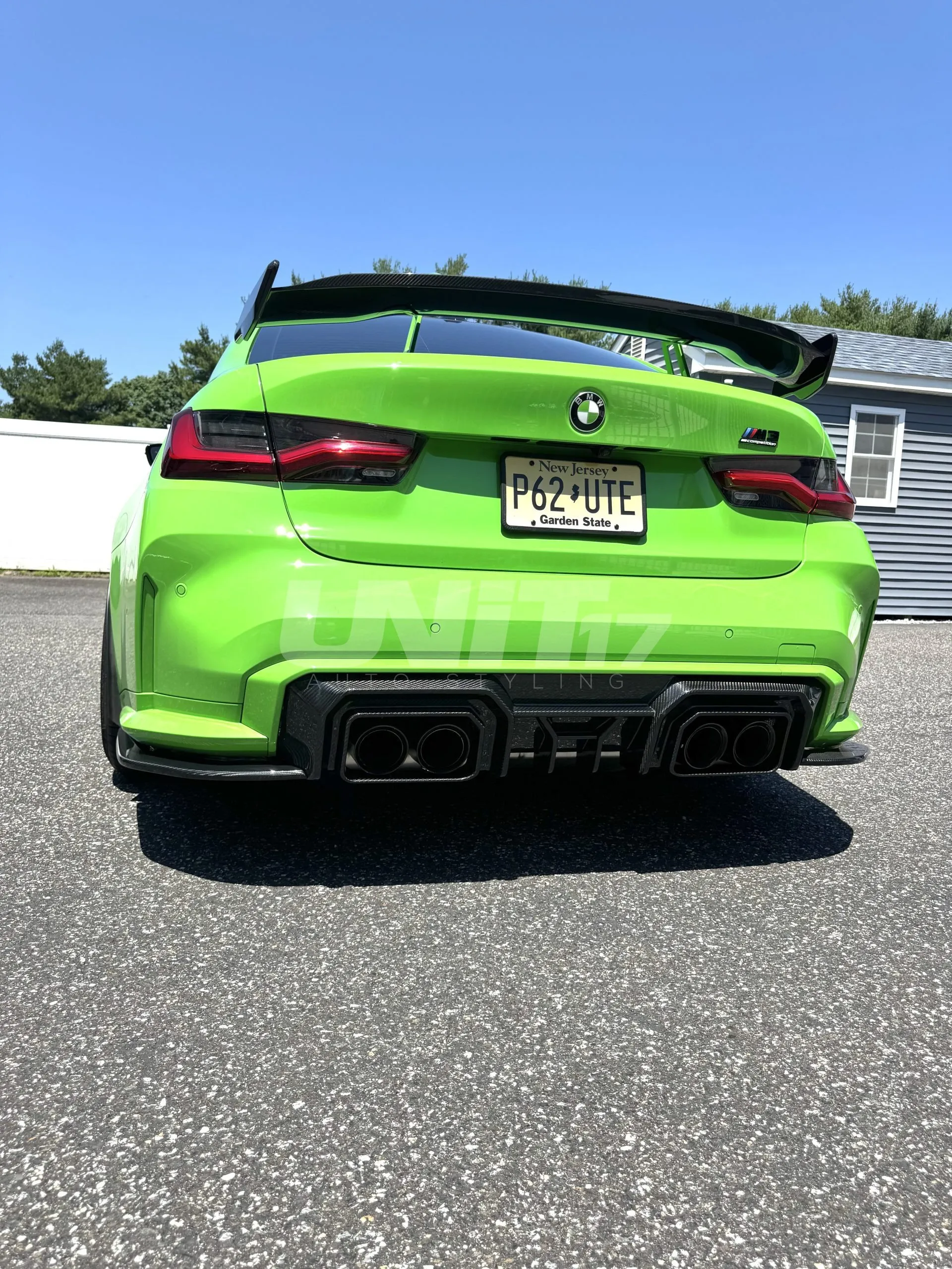 BMW G80 G82 M3 M4 3 piece diffuser in prepreg dry carbon fiber with gloss finish *UNIT EXCLUSIVE*- D3 - Image 12