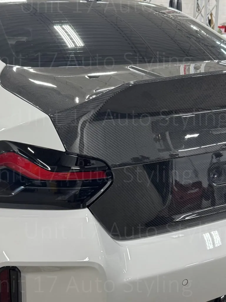 BMW G87 M2 CSL Style Dry Carbon Fiber Trunk V1 — image 3 of 8