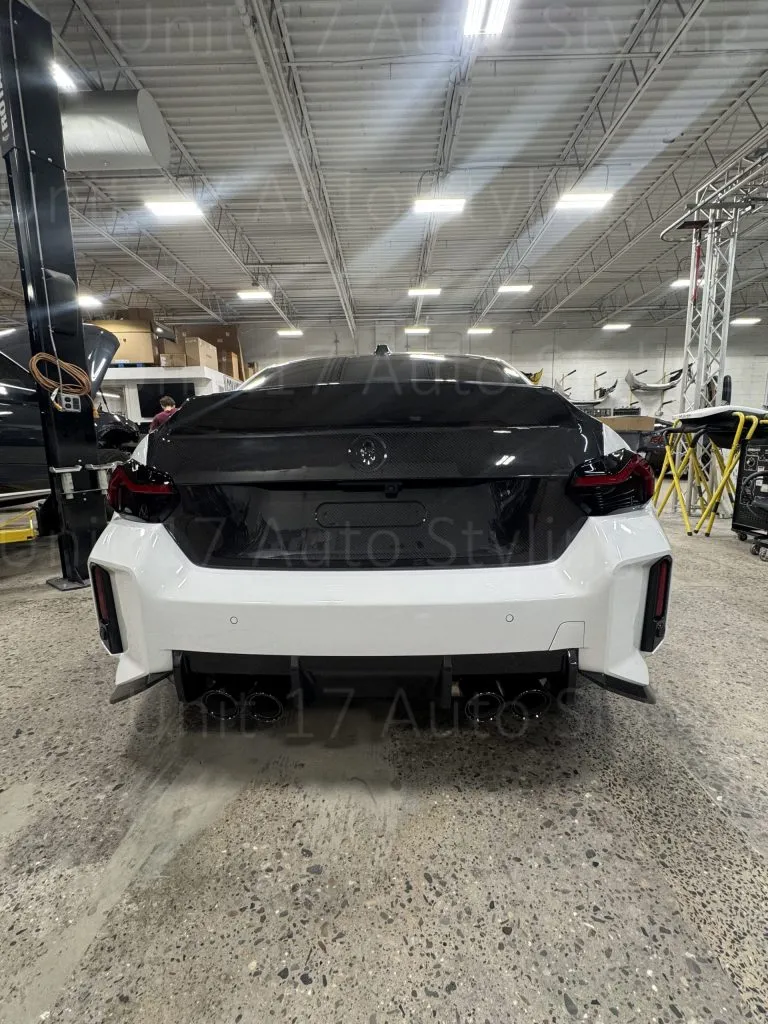 BMW G87 M2 CSL Style Dry Carbon Fiber Trunk V1 — image 5 of 8
