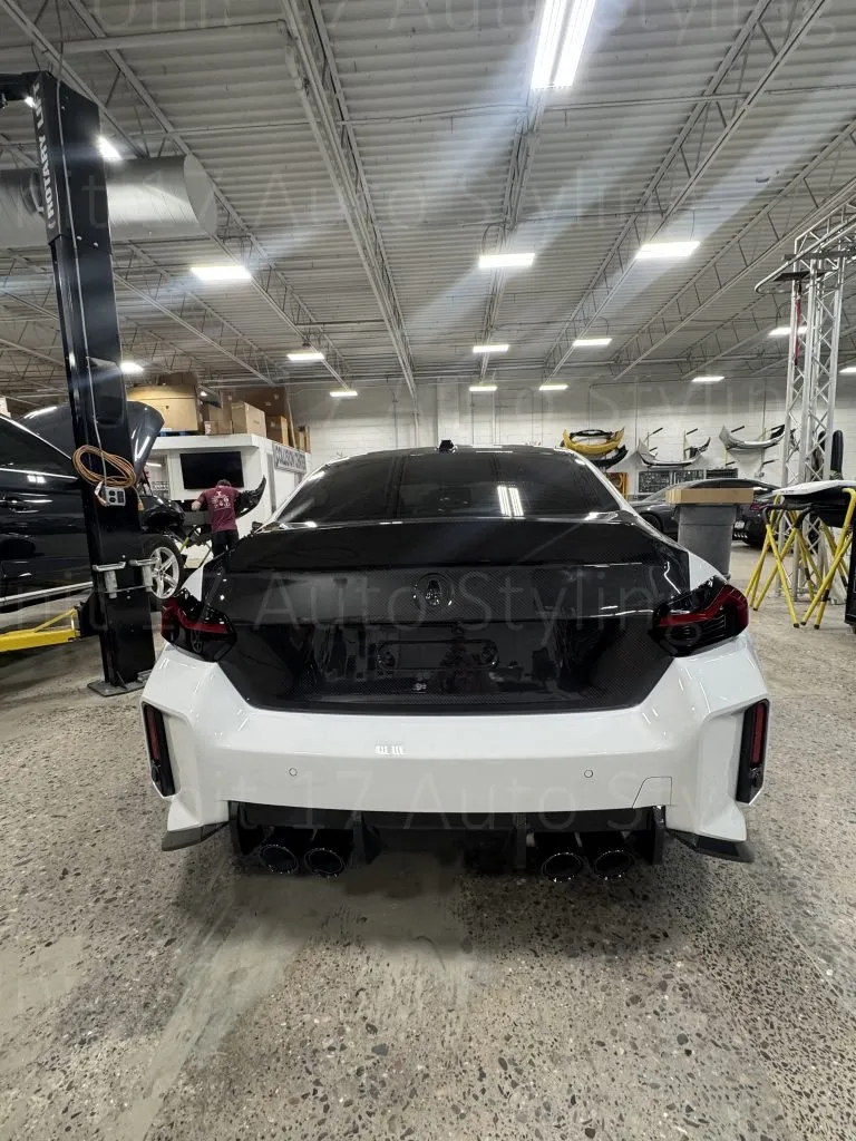 BMW G87 M2 CSL Style Dry Carbon Fiber Trunk V1 – another view