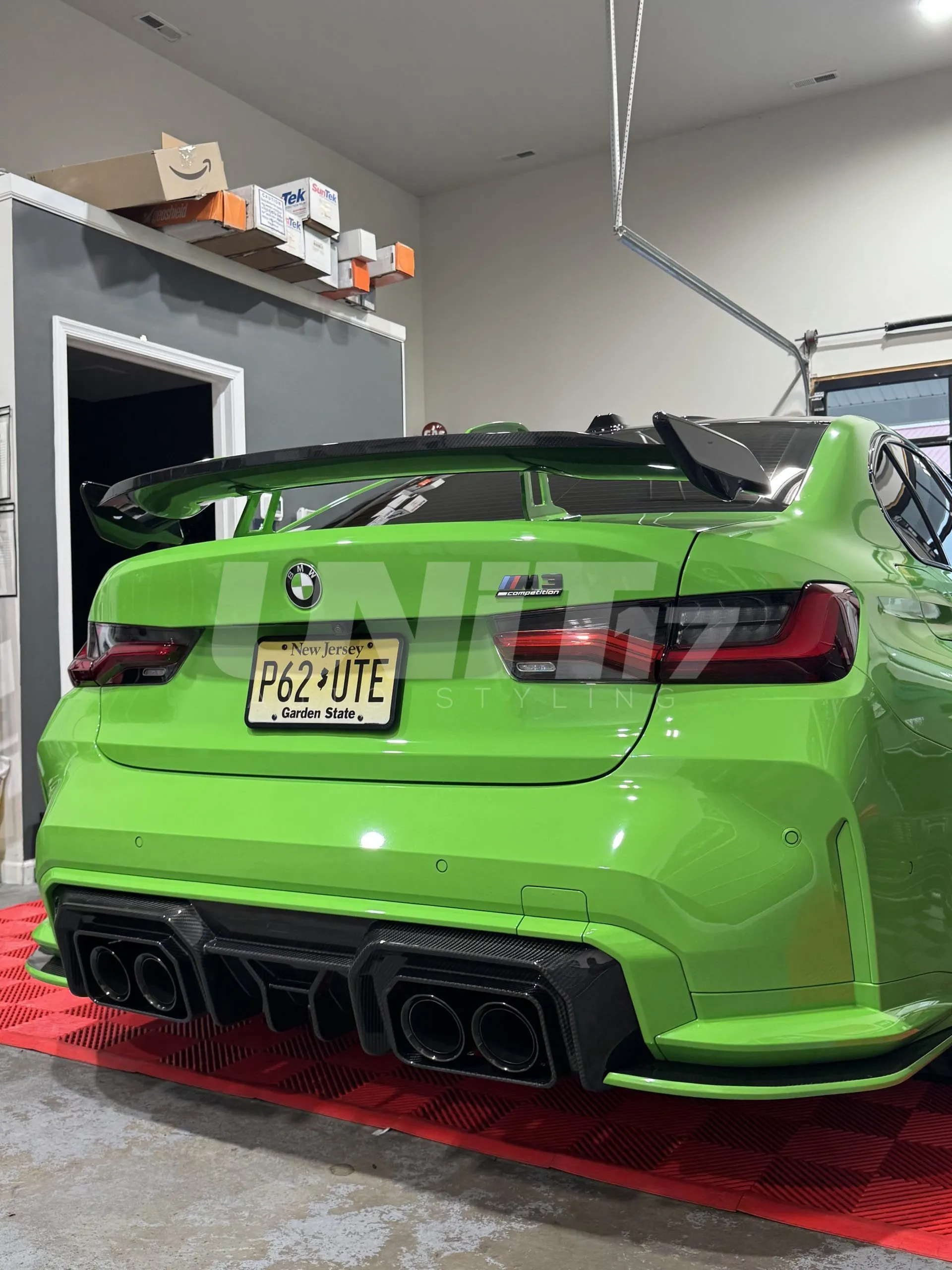 BMW G80 G82 M3 M4 3 piece diffuser in prepreg dry carbon fiber with gloss finish *UNIT EXCLUSIVE*- D3 - Image 2