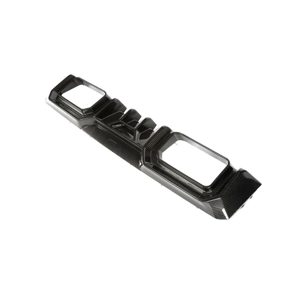 BMW G80 G82 M3 M4 3 piece diffuser in prepreg dry carbon fiber with gloss finish *UNIT EXCLUSIVE*- D3 — image 4 of 12