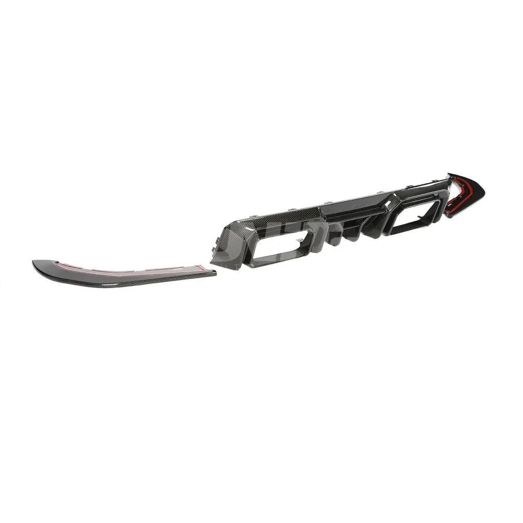 BMW G80 G82 M3 M4 3 piece diffuser in prepreg dry carbon fiber with gloss finish *UNIT EXCLUSIVE*- D3 — image 8 of 12