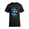 BMW M3 G80 widebody t-shirt Miami Blue Custom Designed - HIGH QUALITY