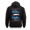 BMW M4 G82 style hoodie sweatshirt in blue