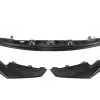 CS Style front lip splitter for BMW M3 M4 G80 G82 Prepreg Carbon Fiber with gloss finish — thumbnail 8