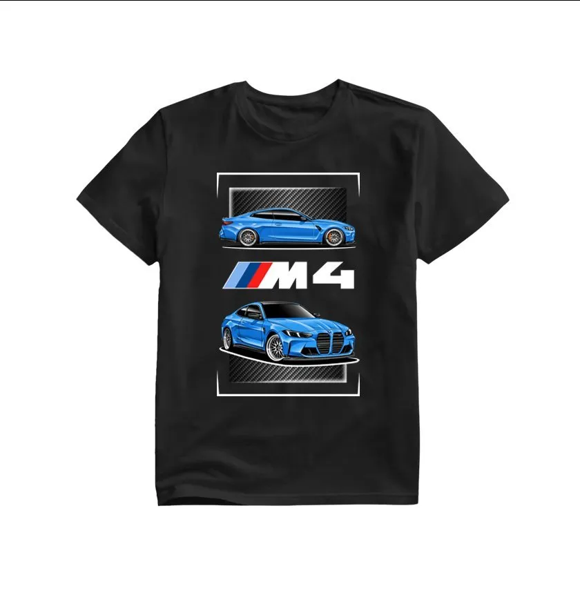 Lucky’s Garage BMW M T-Shirt | BMW Laguna Seca G82 M4 with BBS wheels — image 1 of 1