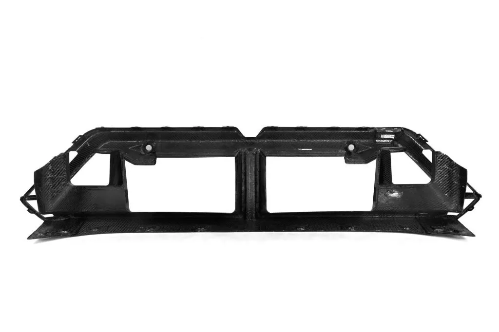 G90 G99 M5 OEM Style Dry Carbon Fiber Front Bumper Center Trim — image 5 of 6