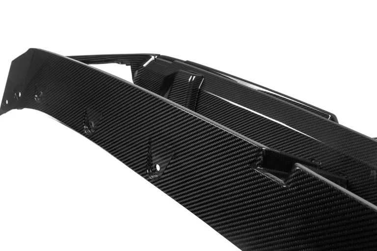 G90 G99 M5 OEM Style Dry Carbon Fiber Front Bumper Center Trim – another view