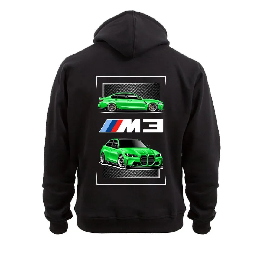 BMW M3 G80 green hoodie sweatshirt custom design — image 1 of 1