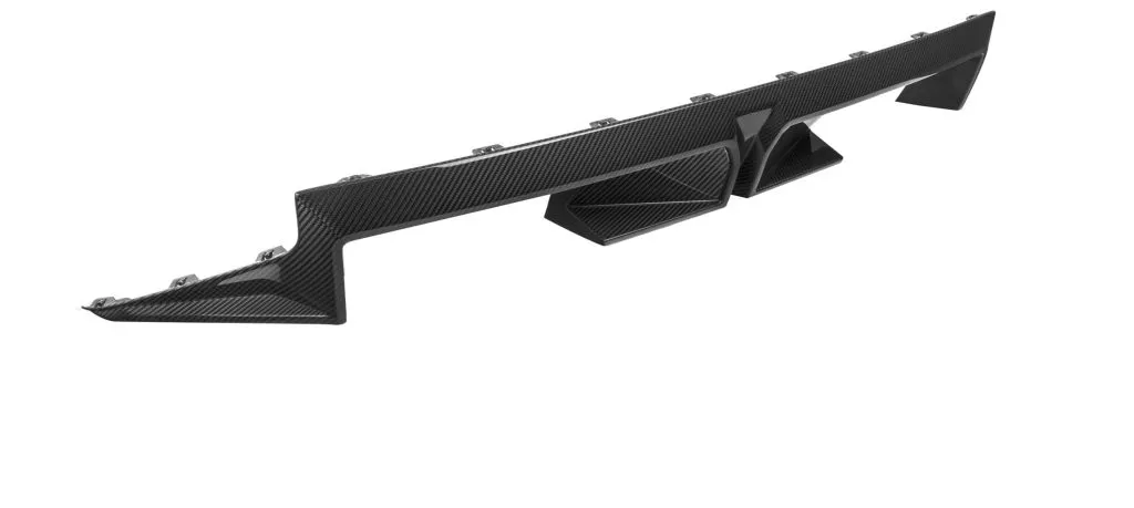 BMW M2 G87 CS Style Rear Diffuser Prepreg Dry Carbon Fiber — image 11 of 12