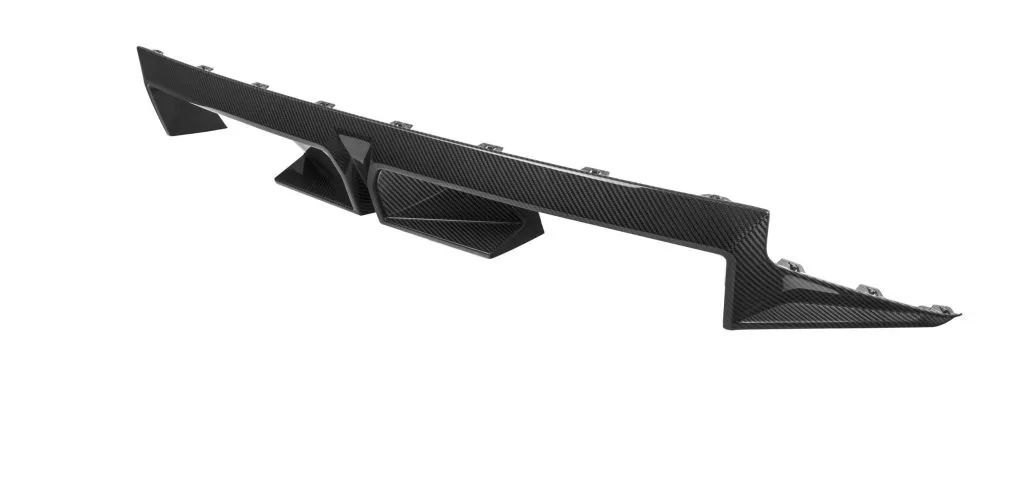BMW M2 G87 CS Style Rear Diffuser Prepreg Dry Carbon Fiber — image 10 of 12