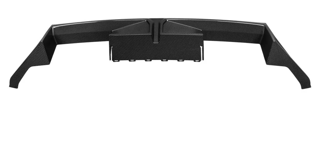 BMW M2 G87 CS Style Rear Diffuser Prepreg Dry Carbon Fiber — image 9 of 12