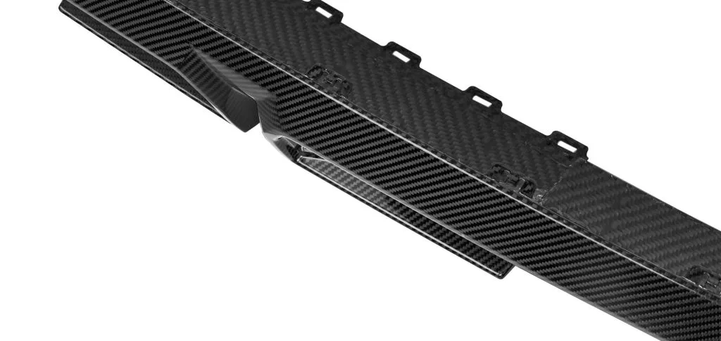 BMW M2 G87 CS Style Rear Diffuser Prepreg Dry Carbon Fiber — image 6 of 12