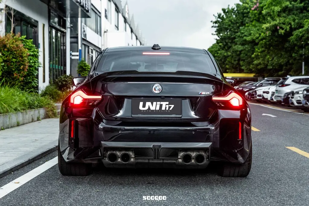 BMW M2 G87 CS Style Rear Diffuser Prepreg Dry Carbon Fiber — image 2 of 12