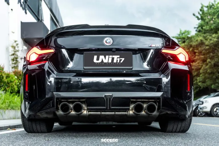 BMW M2 G87 CS Style Rear Diffuser Prepreg Dry Carbon Fiber