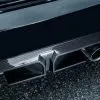 BMW M2 G87 CS Style Rear Diffuser Prepreg Dry Carbon Fiber — thumbnail 4