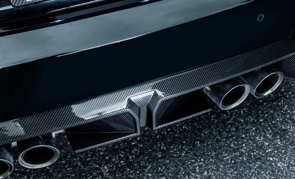 BMW M2 G87 CS Style Rear Diffuser Prepreg Dry Carbon Fiber — image 4 of 12