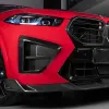 Sooqoo X6M LCI front lip in dry carbon fiber — thumbnail 2