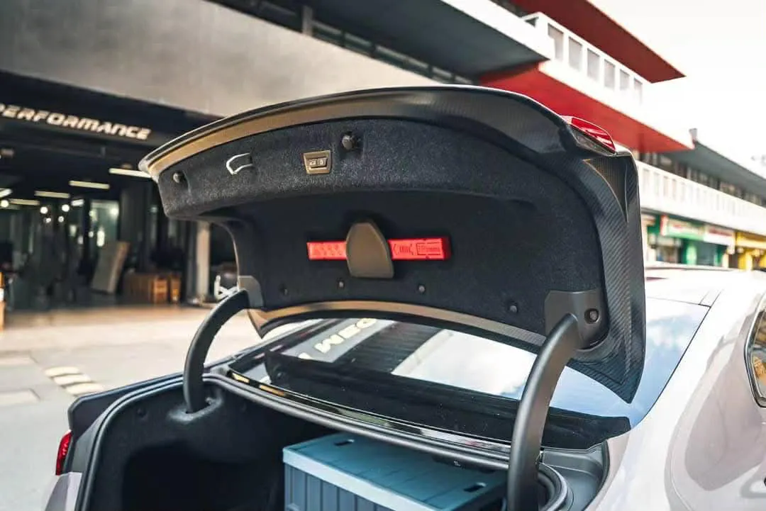 BMW G82 M4 CSL Trunk Dry Carbon Fiber - Image 9