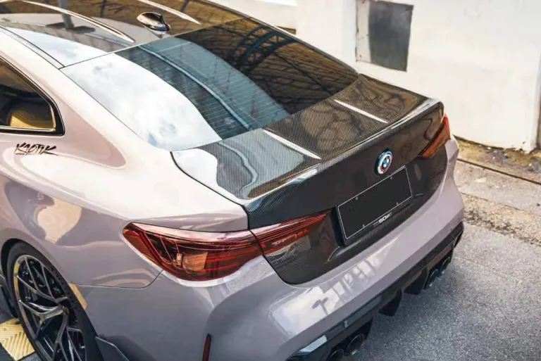 BMW G82 M4 CSL Trunk Dry Carbon Fiber – another view