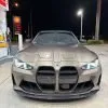 2021+ BMW M3 M4 G80 G82 G83 1 piece Prepreg Carbon Fiber front splitter - V3 — thumbnail 3