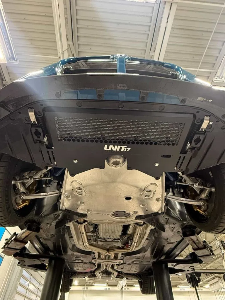 Unit17 Oil Cooler guard skid plate BMW G80 M3 G82 M4 G87 M2 (21 and up) Oil Cooler Guard — image 3 of 4