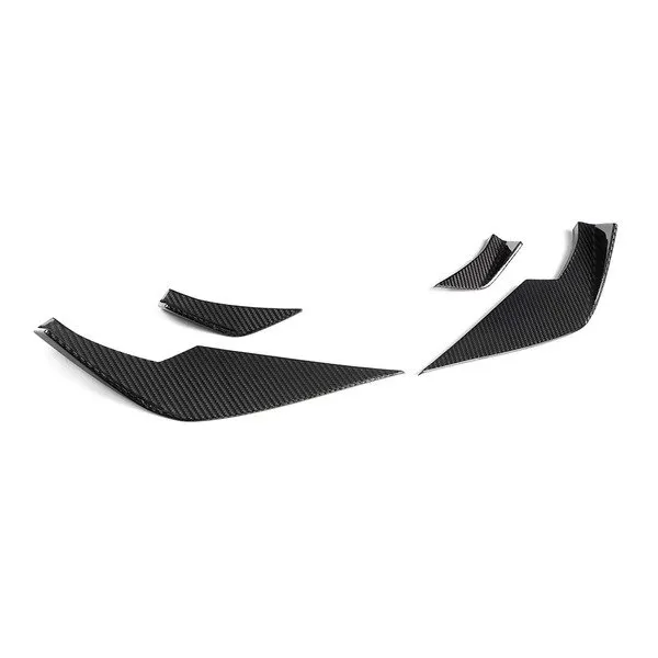 BMW G80 M3/G82 M4 VS Style Carbon Fiber Front Canards — image 8 of 10