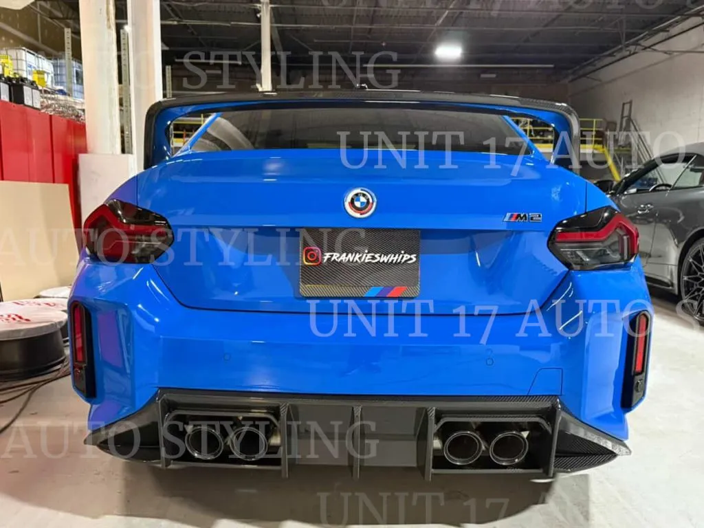 BMW G87 M2 / G42 2 SERIES CARBON FIBER WING - MP STYLE — image 5 of 9