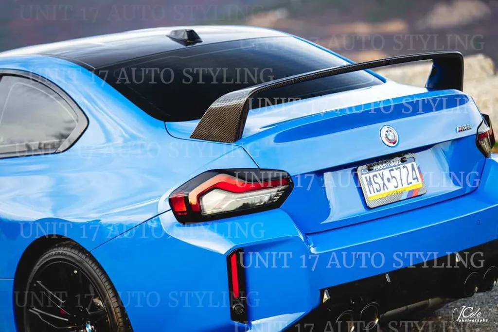 BMW G87 M2 / G42 2 SERIES CARBON FIBER WING - MP STYLE — image 8 of 9