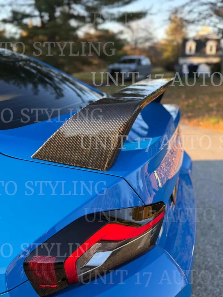 BMW G87 M2 / G42 2 SERIES CARBON FIBER WING - MP STYLE — image 6 of 9