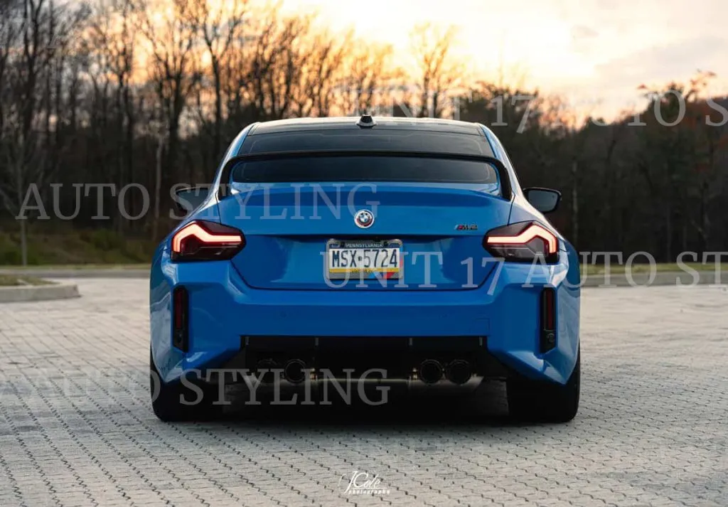 BMW G87 M2 / G42 2 SERIES CARBON FIBER WING - MP STYLE — image 7 of 9