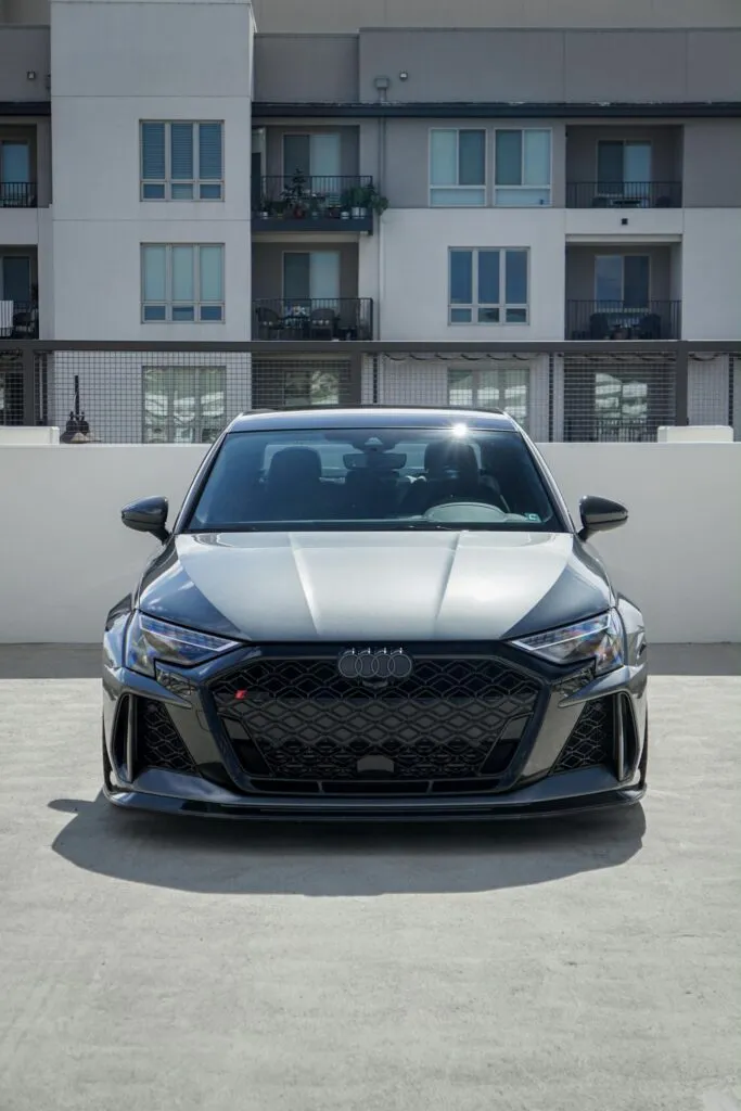 Audi RS3 8Y.5 Facelift 2025+ S1 Pro Prepreg Dry Carbon Fiber Front Lip – Gloss Finish *EXCLUSIVE DESIGN* — image 27 of 31