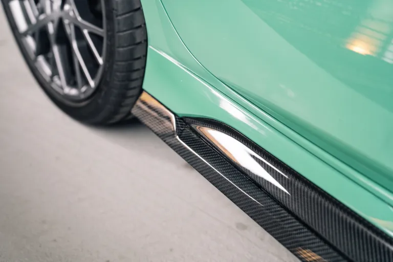 AUDI RS3 8Y 8Y.5 FACELIFT 2025+ CARBON FIBER SIDE SKIRT EXTENSIONS – E1 PRO *EXCLUSIVE DESIGN*