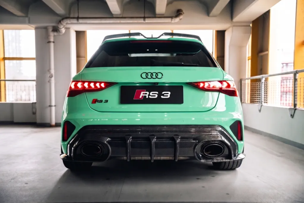 AUDI RS3 8Y.5 FACELIFT 2025+ SPORTBACK / SEDAN CARBON FIBER DIFFUSER – RD1 PRO *EXCLUSIVE DESIGN* — image 17 of 25